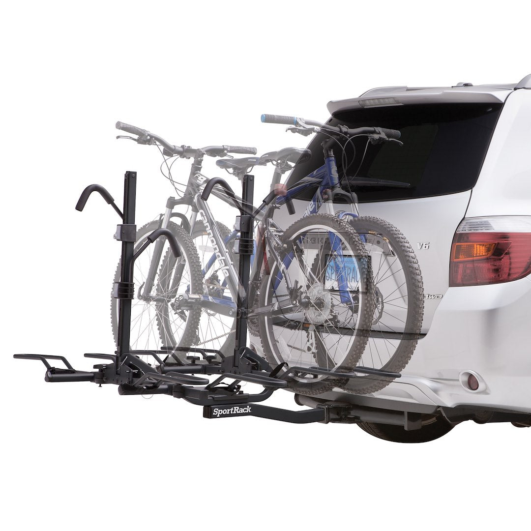 Product of Thule SR2902BLR 4 Bikes Bike Frame Rests On Arms With Cradles And Straps Bike Rack - Receiver Hitch Mount Yes