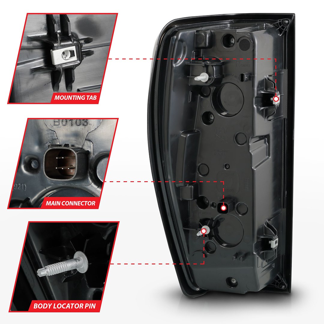 Product of ANZO USA 311460 Tail Light Assembly