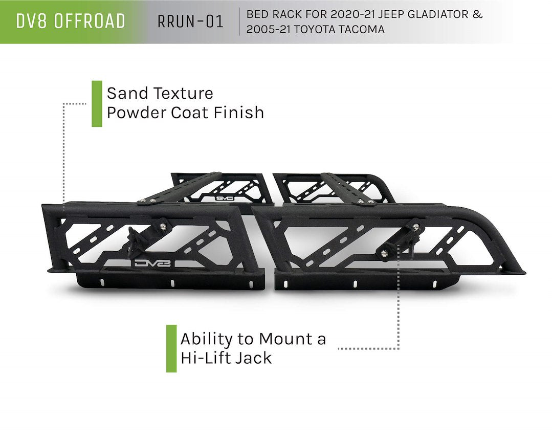 Product of Dv8 Offroad Rrun-01 Bed Cargo Rack