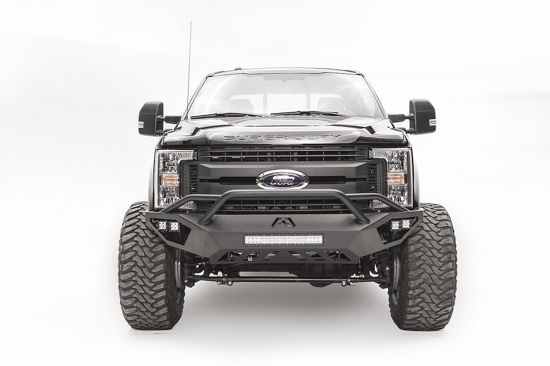 Product of Fab Fours FS17-V4152-1 Vengeance Steel Matte Powder Coated Bumper