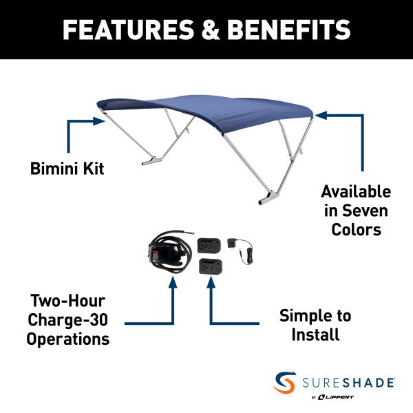 Product of Taylor Made 2021133094 Boat Bimini Top
