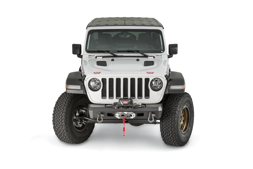 Product of Warn 101325 Elite Series Steel Powder Coated Bumper