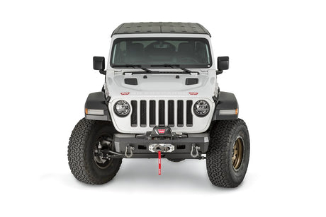 Product of Warn 101325 Elite Series Steel Powder Coated Bumper