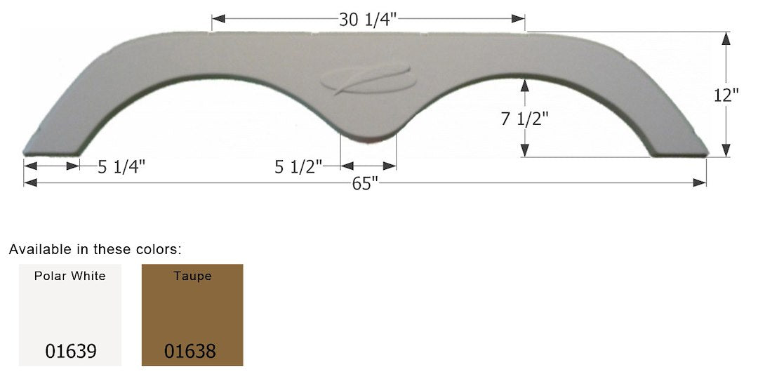 Product of Icon 01638 Fender Skirt