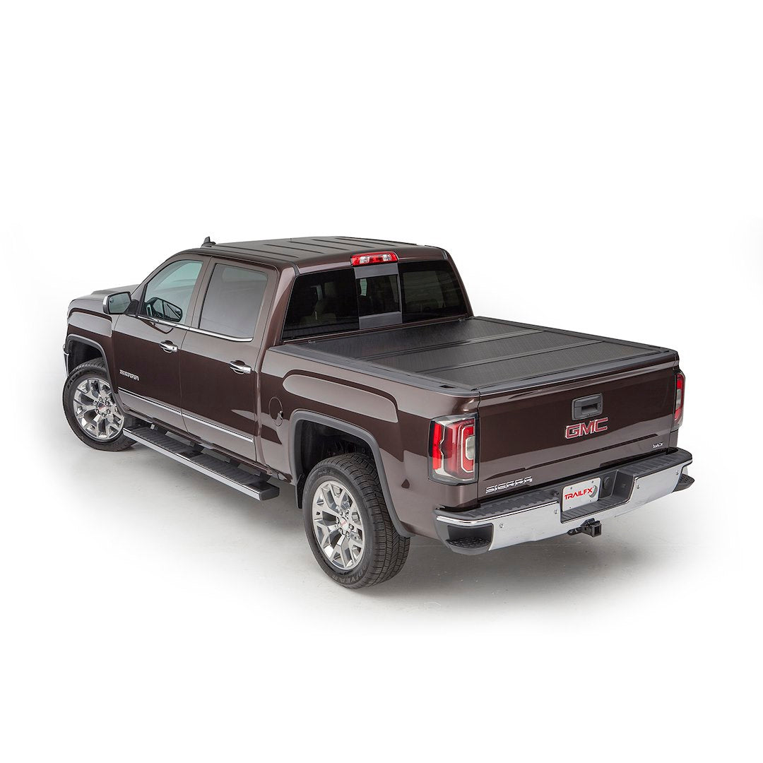Product of TrailFX TFX Standard Flush Tri-Fold Hard Folding TFX4523 Tonneau Cover