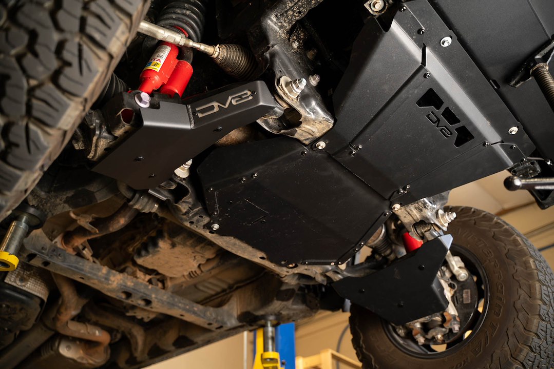 Dv8 Offroad Sptt1-05 Skid Plate||4th-Gen-Toyota-Tacoma-A-Arm-Skid-Plates-Installed-1.Jpg||91||dv8sptt105||1629082
