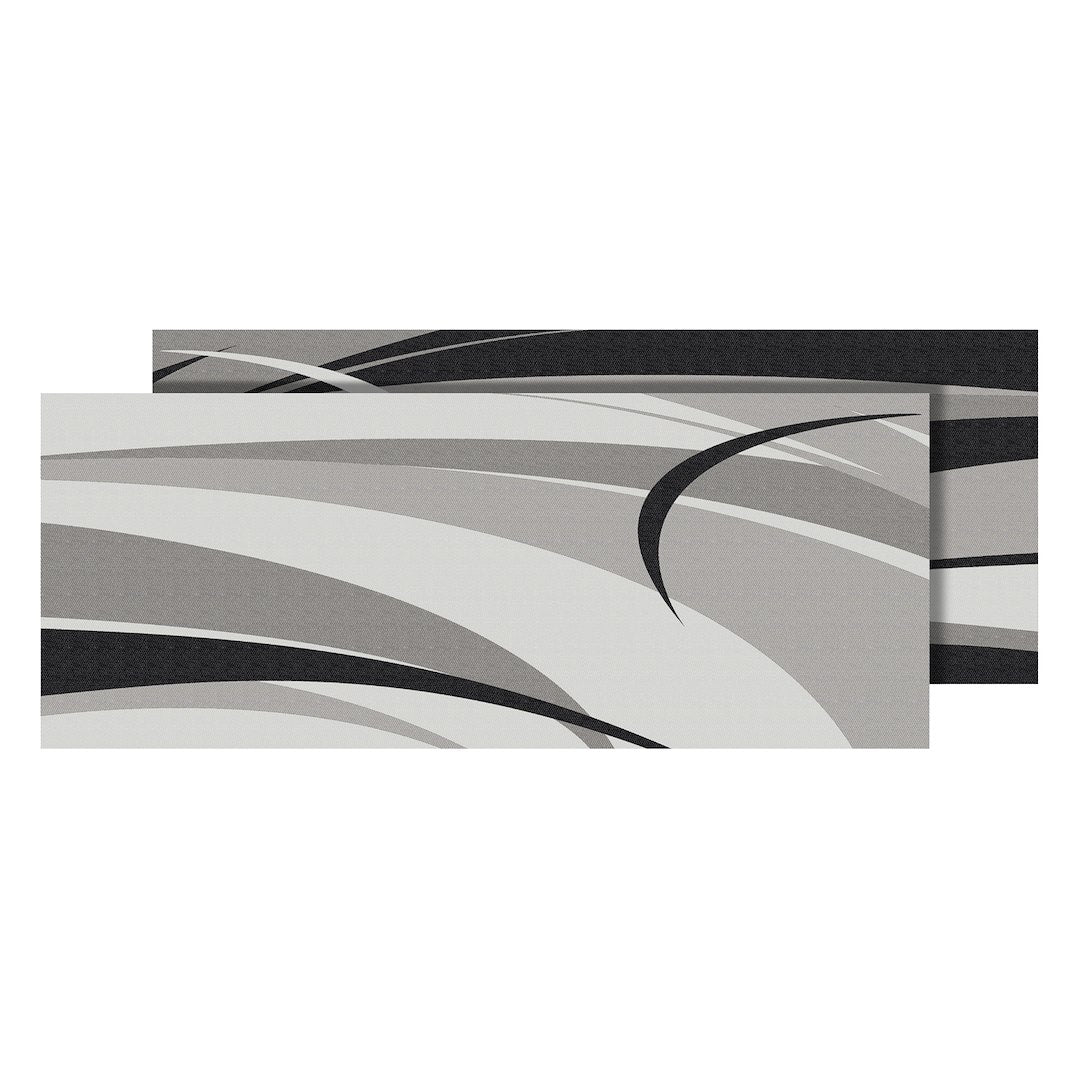 Faulkner 53012s Patio Mat||flk_53012s_Graphic_Black-Grey_Combo_Front-Back.Jpg||85||flk53012s||2452615