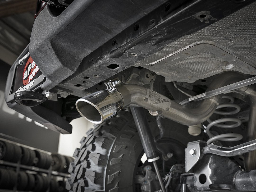Product of Advanced FLOW Engineering 49-48075-P Mach Force XP Cat Back System Single Exhaust System Kit
