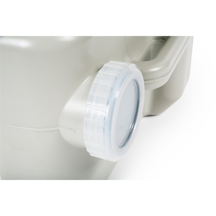 Product of Camco 41541 Portable Pull Slide Valve Flush Toilet , 9 Inch