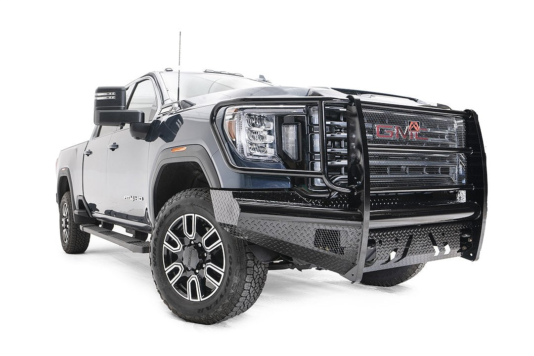 Product of Fab Fours GM20-S5060-1 Black Steel Steel Powder Coated Bumper