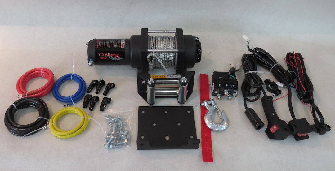 Product of TrailFX W35B 3500 Pound ATV/ UTV Winch