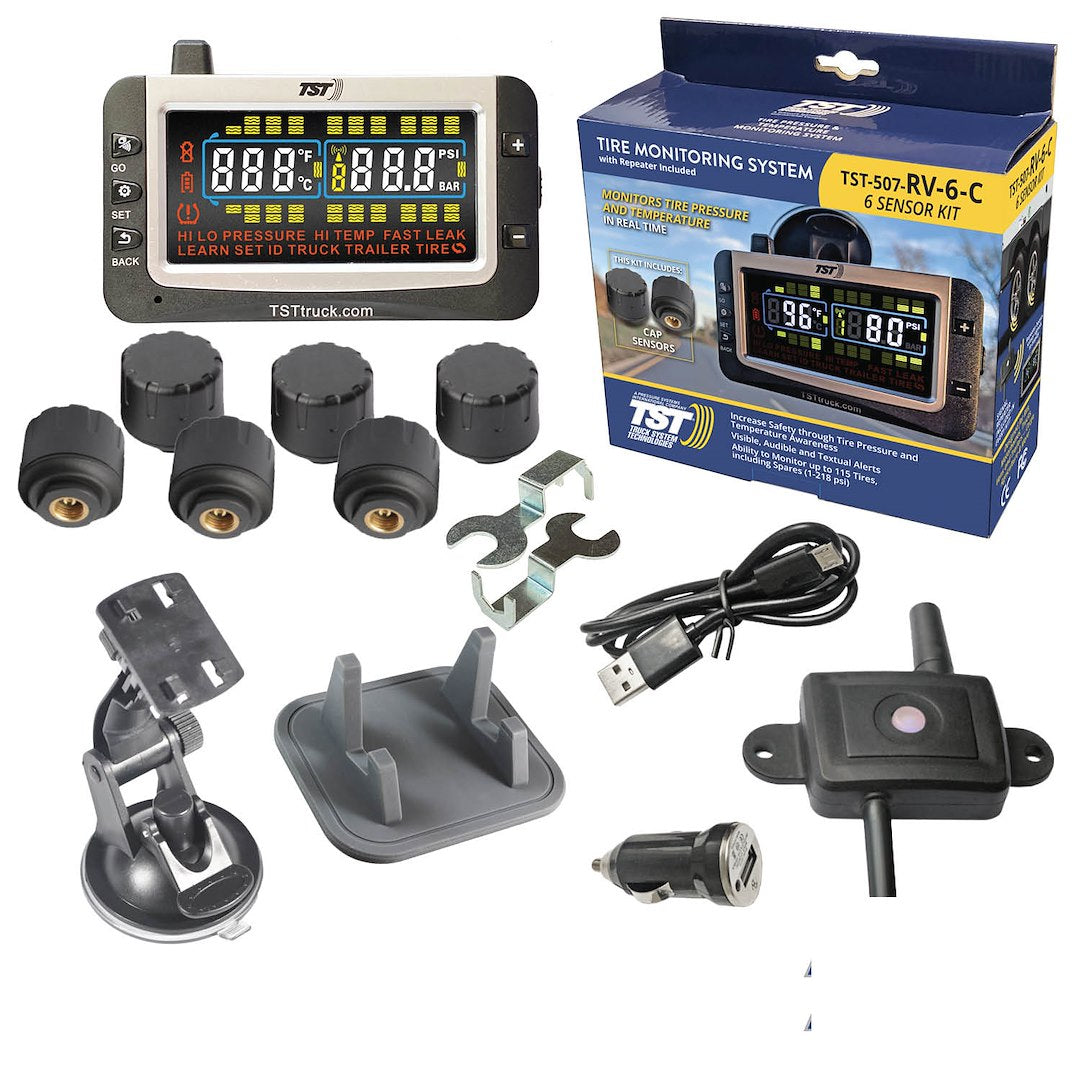 Truck System Technology (Tst) Tst-507-Rv-6-C Tire Pressure Monitoring System - Tpms||tst-507-Rv-6-C-Web Images-1.Jpg||85||tsttst507rv6c||1065791