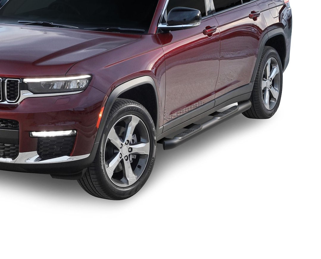 Product of Black Horse Offroad 9B080205A Nerf Bar With Surface Steps