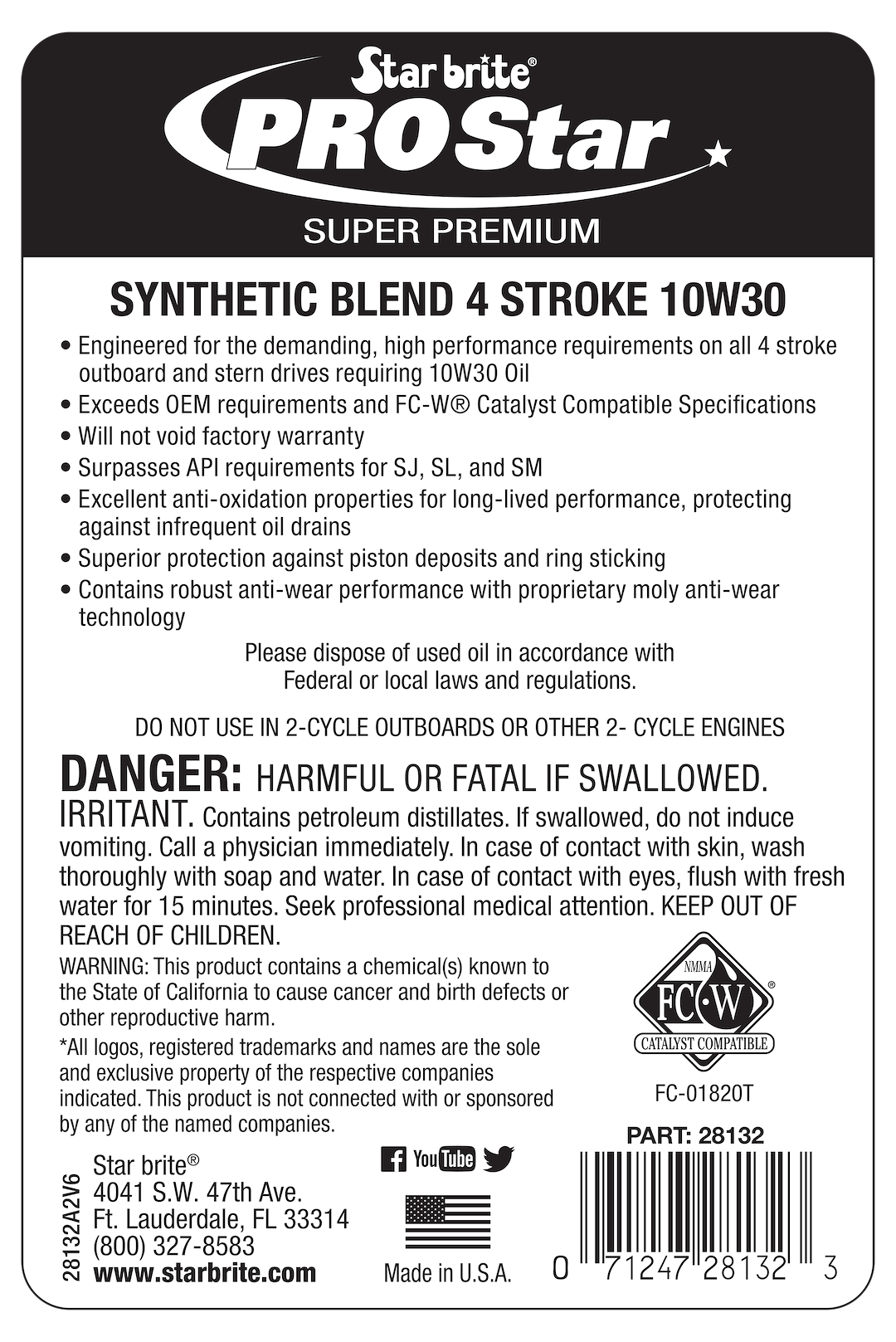 Product of Star Brite 028132 Oil