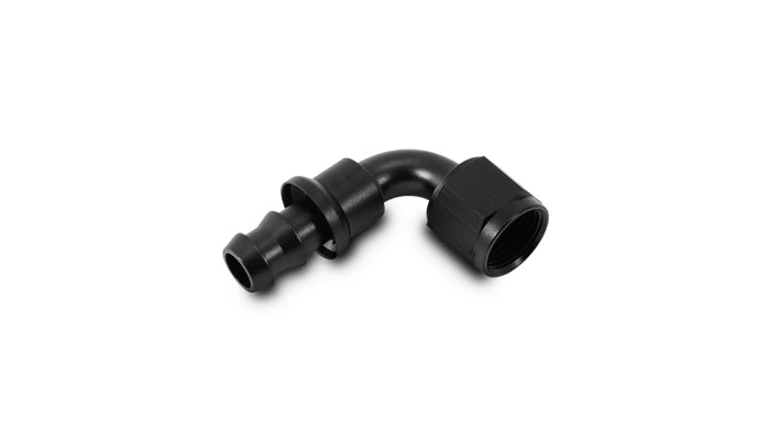 Product of Vibrant Performance Fabrication Components 22910 Crimp-On 5/8 Inch (-10 AN) Black