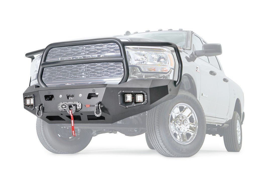 Product of Warn 107002 Ascent Steel Powder Coated Bumper