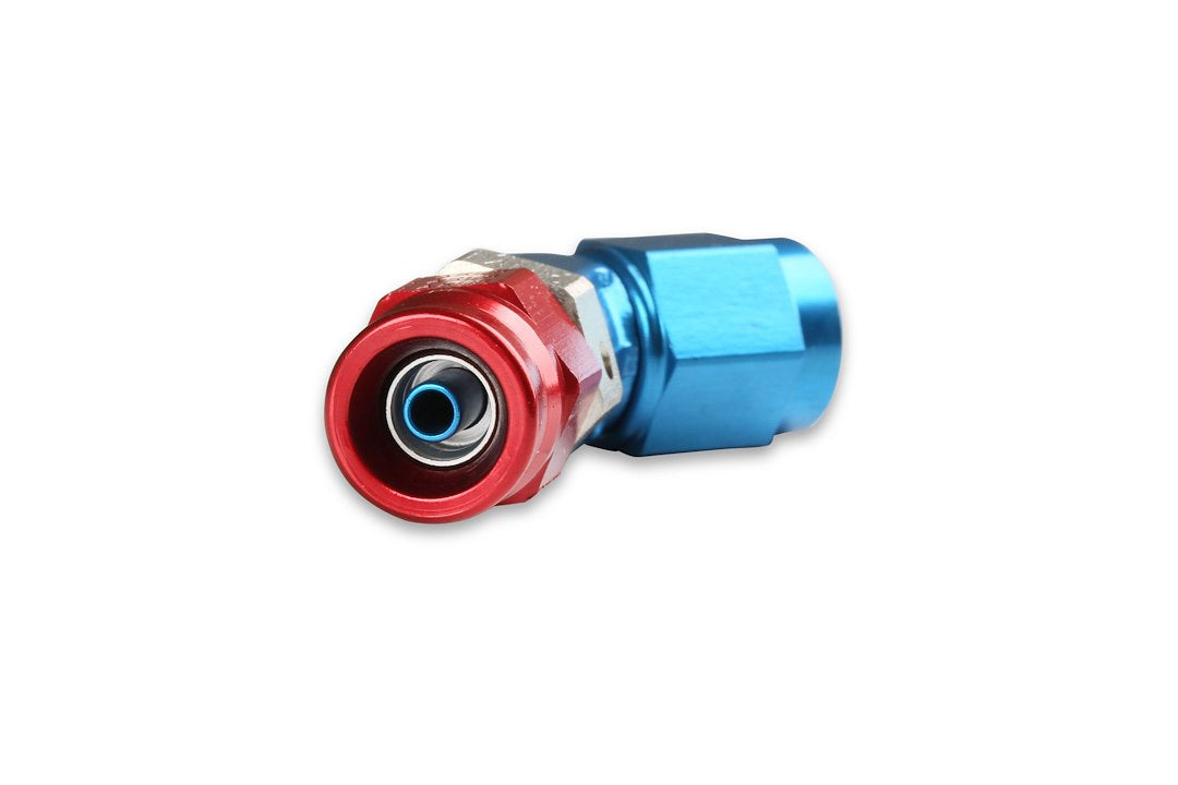 Product of Earl's Plumbing Speed-Seal ™ 604533ERL Female Swivel 3/16 Inch (-3 AN) Blue/ Red/ Silver