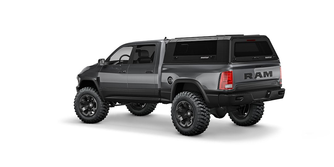 Product of SmartCap EV1003-MB Black Stainless Steel 5-Piece Truck Cap