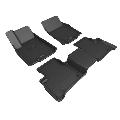 Product of 3D Mats KAGU L1JP02601509 Black Thermoplastic Rubber Of Carbon Fiber Texture Floor Liner