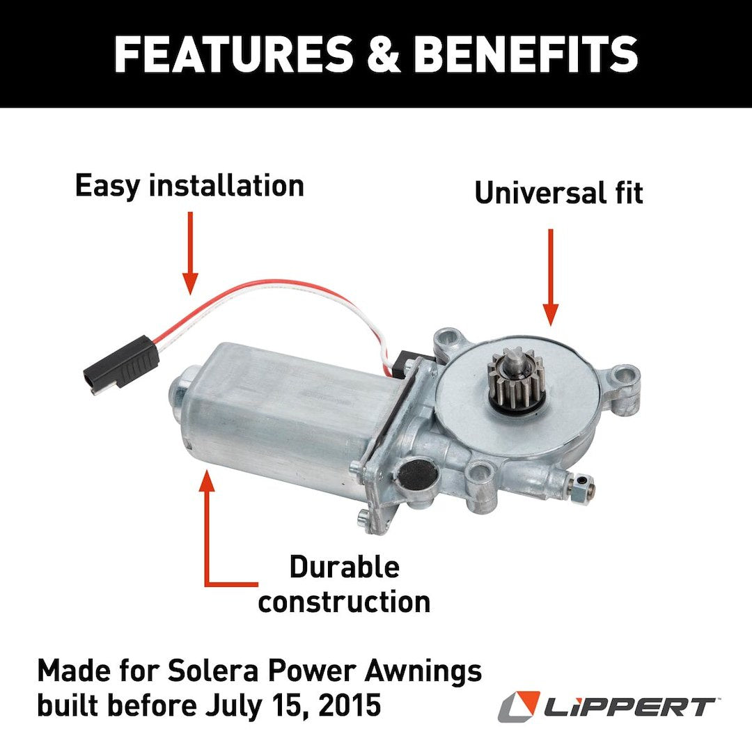 Product of Lippert Components 373566 Awning Motor