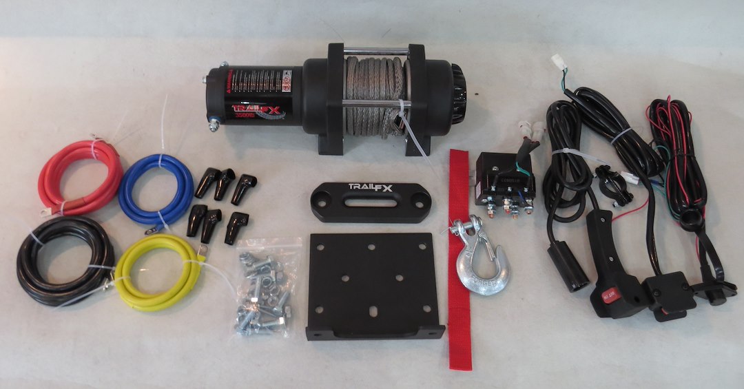 Product of TrailFX WS35B 3500 Pound ATV/ UTV Winch
