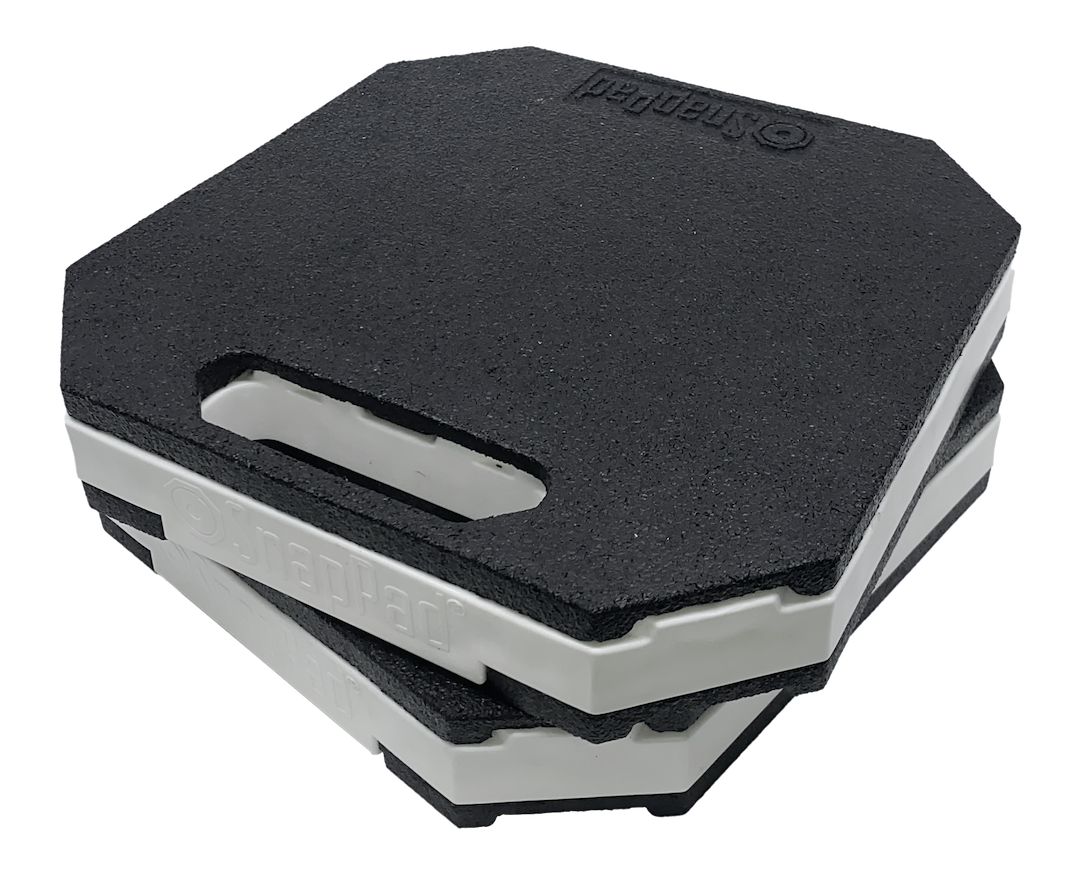 Snappad Stk2-White Trailer Stabilizer Jack Stand Pad||onwhite-White2pk.Png||85||sntk2white||1745392