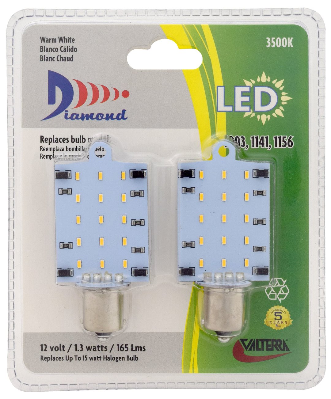 Valterra Dg726021vp Multi Purpose Light Bulb - Led||dg726021vp_1.Jpg||86||v46dg726021vp||1466938