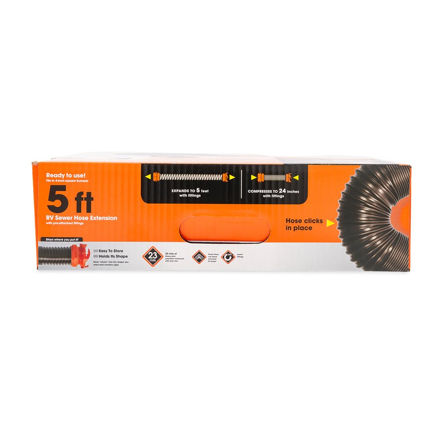 Product of Camco 39765 5 Feet Black Sewer Hose Yes