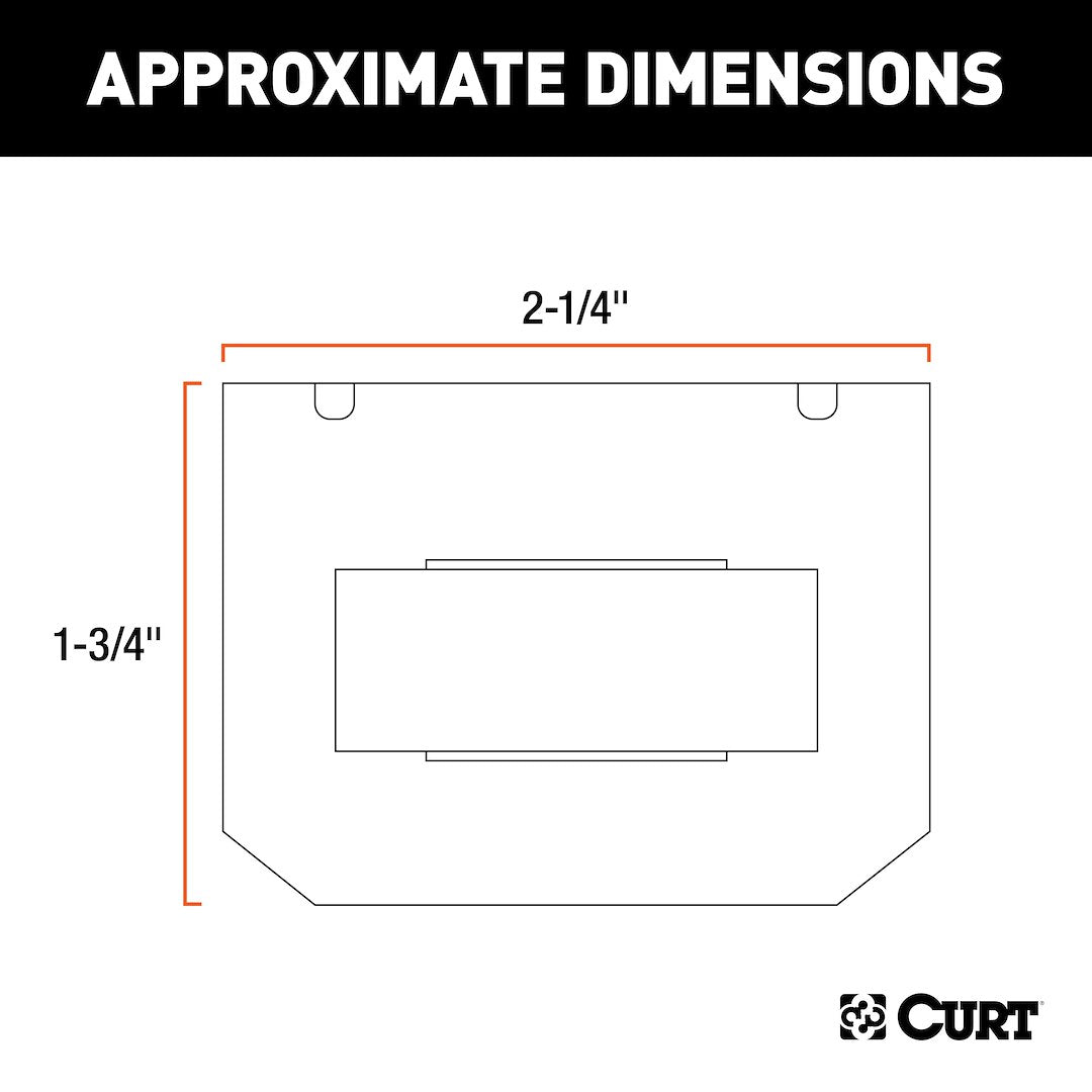 Curt 58303 Trailer Wiring Connector Mounting Bracket||58303_3008x1990_Ca.Jpg||86||c9358303||1680111