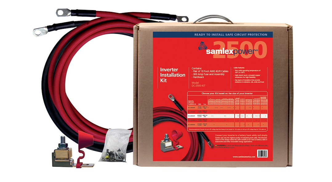 Samlex America Dc-2500-Kit Power Inverter Installation Kit||dc-2500-Kit-1.Jpg||85||s6adc2500kit||1572227