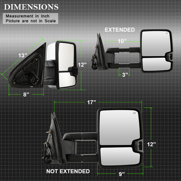 Product of Xtune 9936777 Exterior Towing Mirror