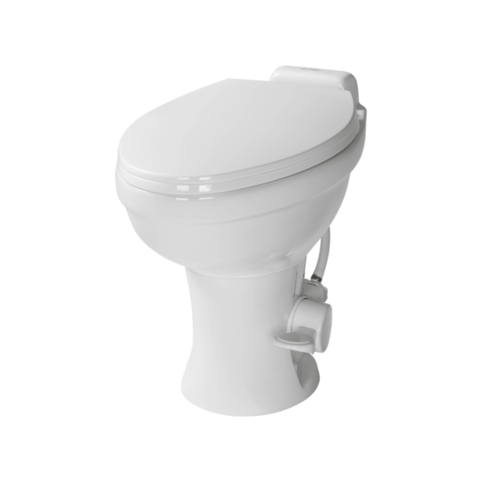 Product of Lippert Components 2022113192 Permanent Full Bowl Flush Toilet , 18 Inch