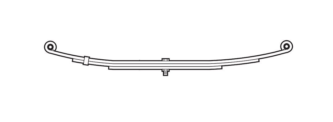 Dexter Axle 072-079-01 Trailer Axle Leaf Spring||072-079-01.Jpg||85||d6g07207901||2214727