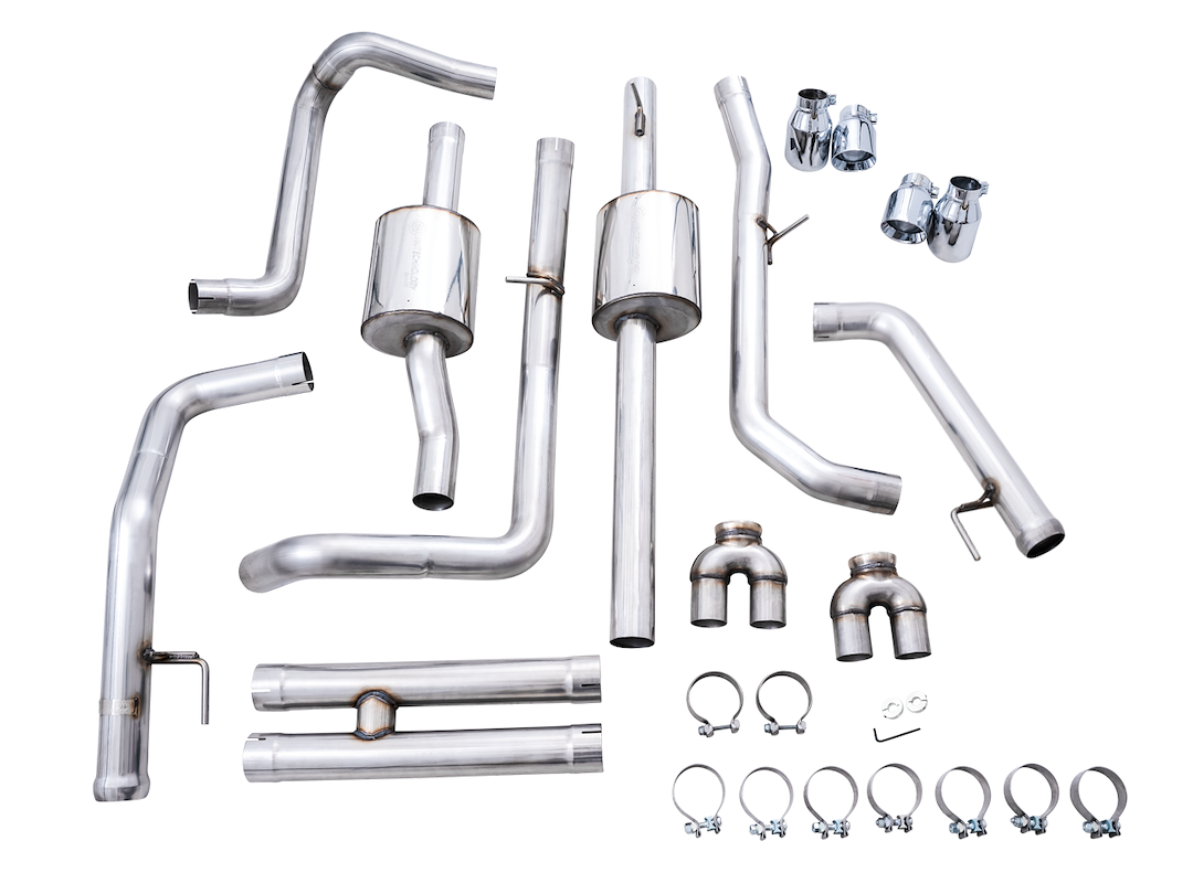 Product of AWE Tuning 3015-42284 0FG Cat-Back System Dual Exhaust System Kit