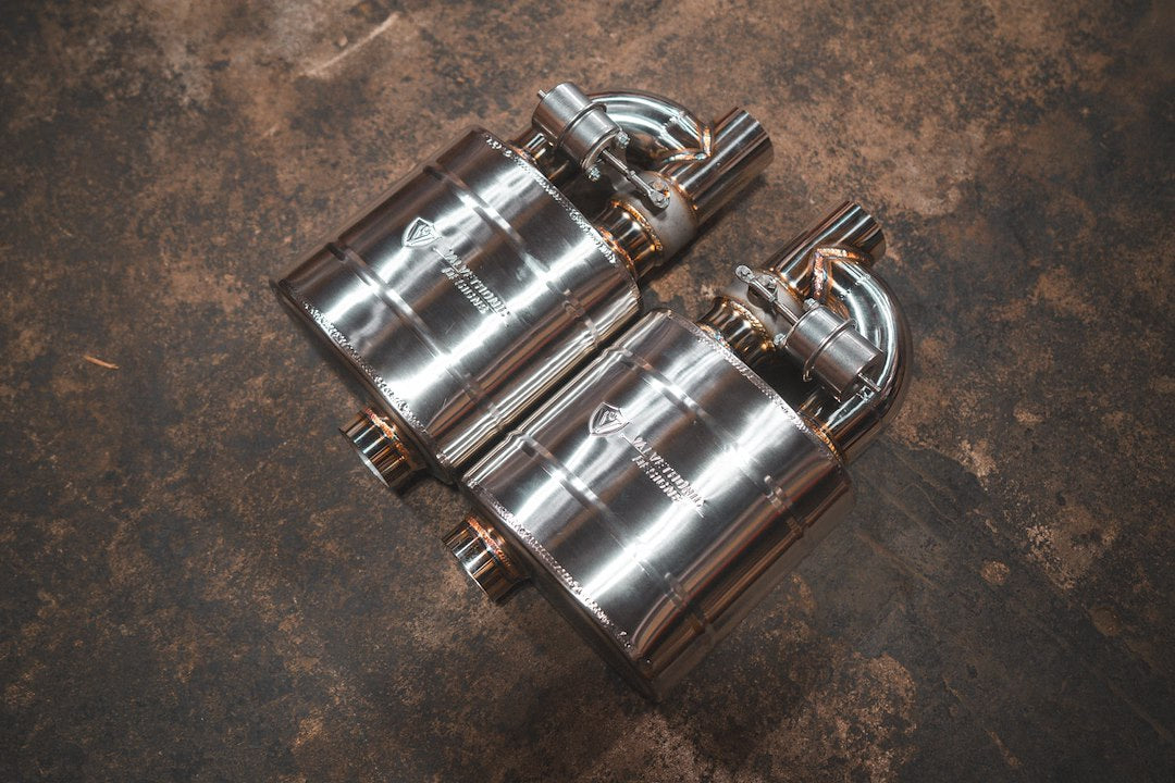 Product of Valvetronic Design UVM.76MM.X2 Exhaust Muffler