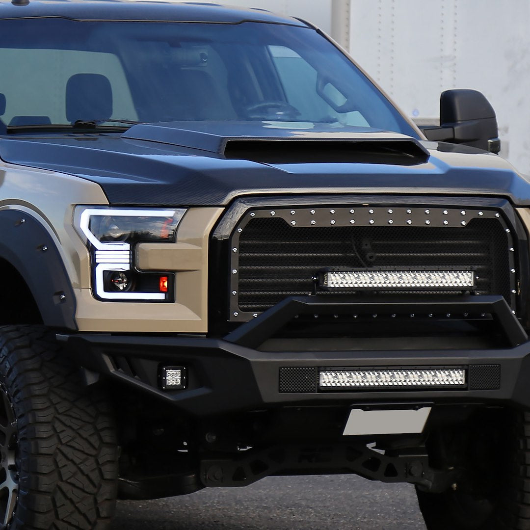 Spec-D Tuning 2lhp-F15015jm-Sq-Rs Headlight Assembly||||93||sdt5015jmsqrs||1918867