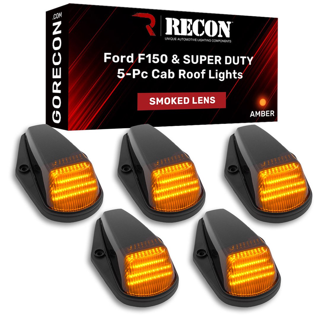Recon Accessories 264100bk Roof Marker Light||264100bk_2.Jpg||87||r89264100bk||1739162