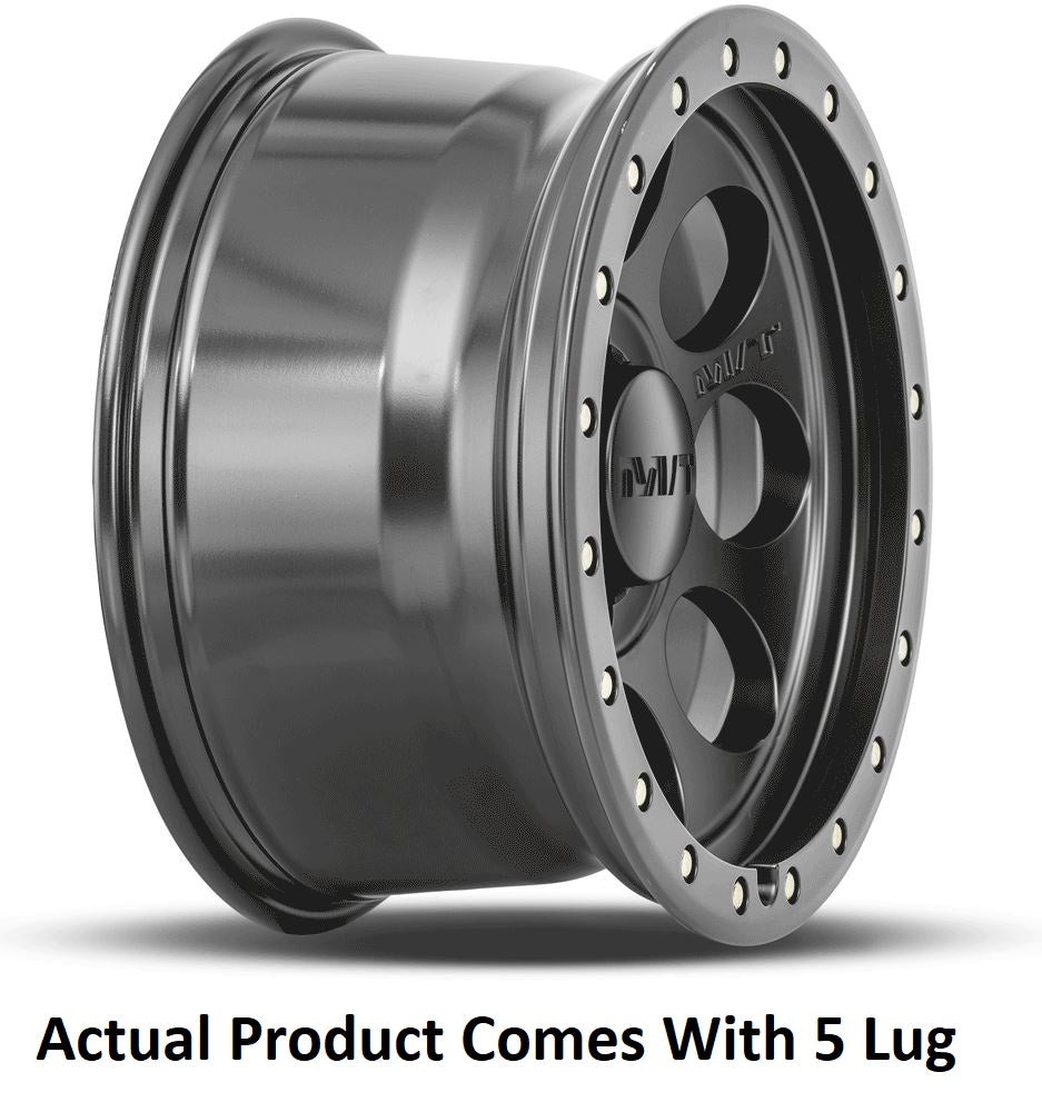 Mickey Thompson Wheel 226100332 Wheel||classic-Pro-Satin Black With Simulated Beadlock Ring_5 Lug_3.Jpg||88||m53274463||2333386