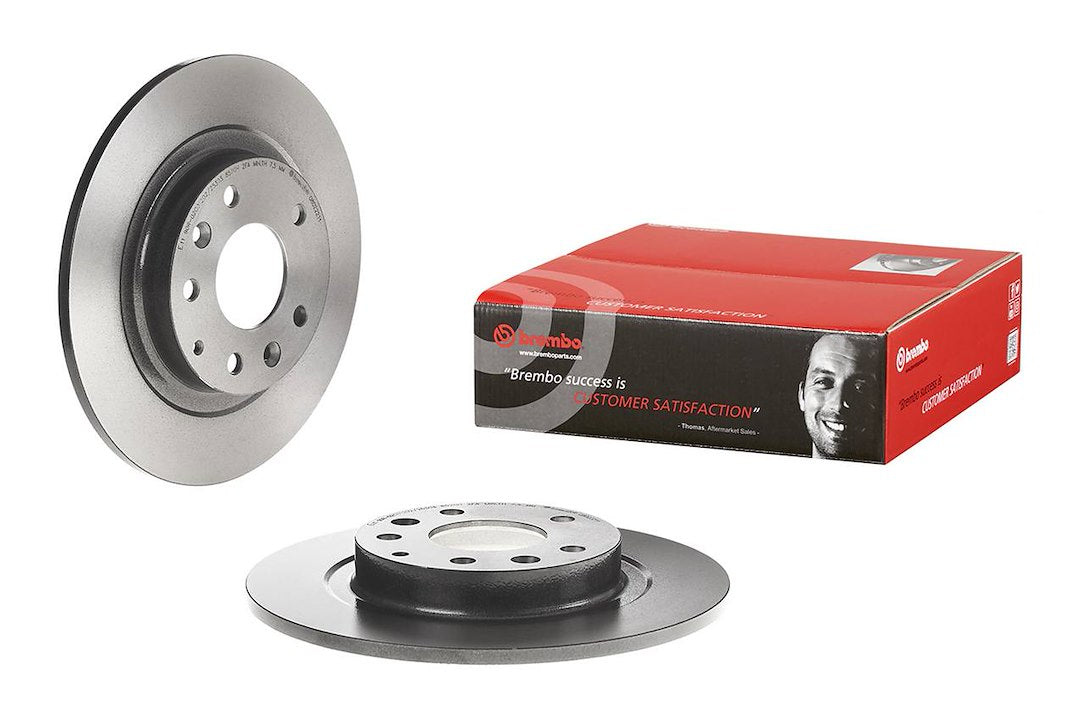 Product of Brembo 08D22211C02 Solid 1 Piece Brake Rotor