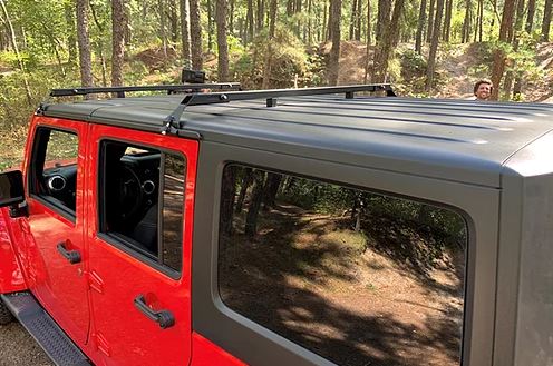 Product of Exposed Racks 8-00-9602-BK 51 Inch Black Roof Rack Cross Bar - Single