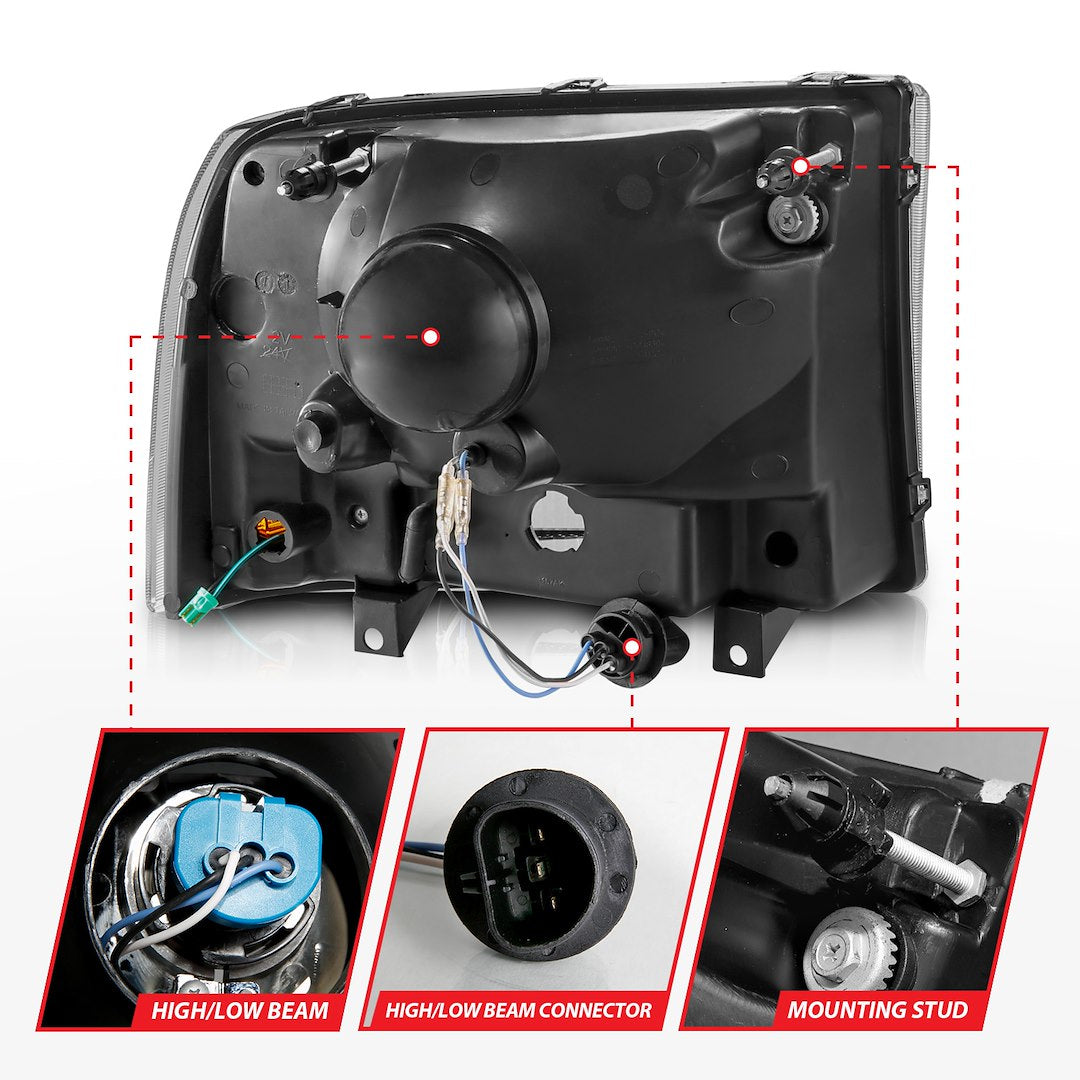 Product of Anzo Usa 111549 Headlight Assembly