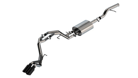 Product of Borla 140855BC S-Type Cat Back System Single Exhaust System Kit