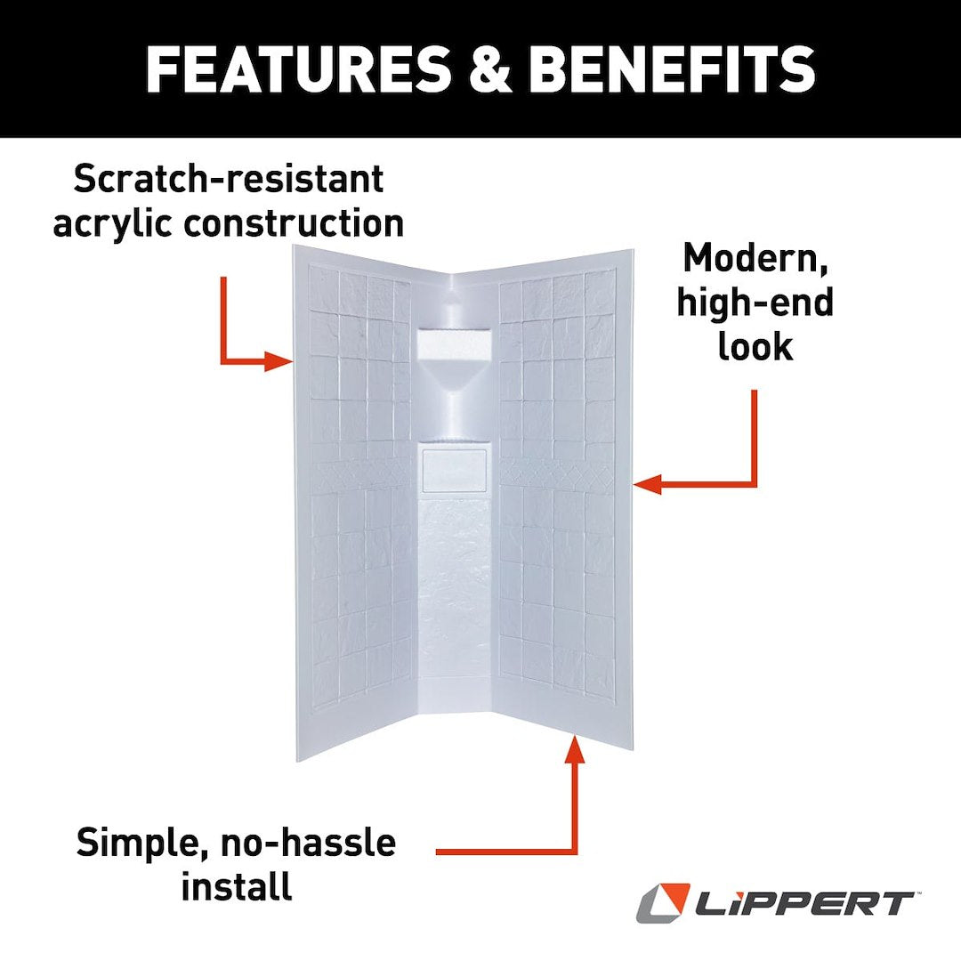 Product of Lippert Components 306205 Shower Surround