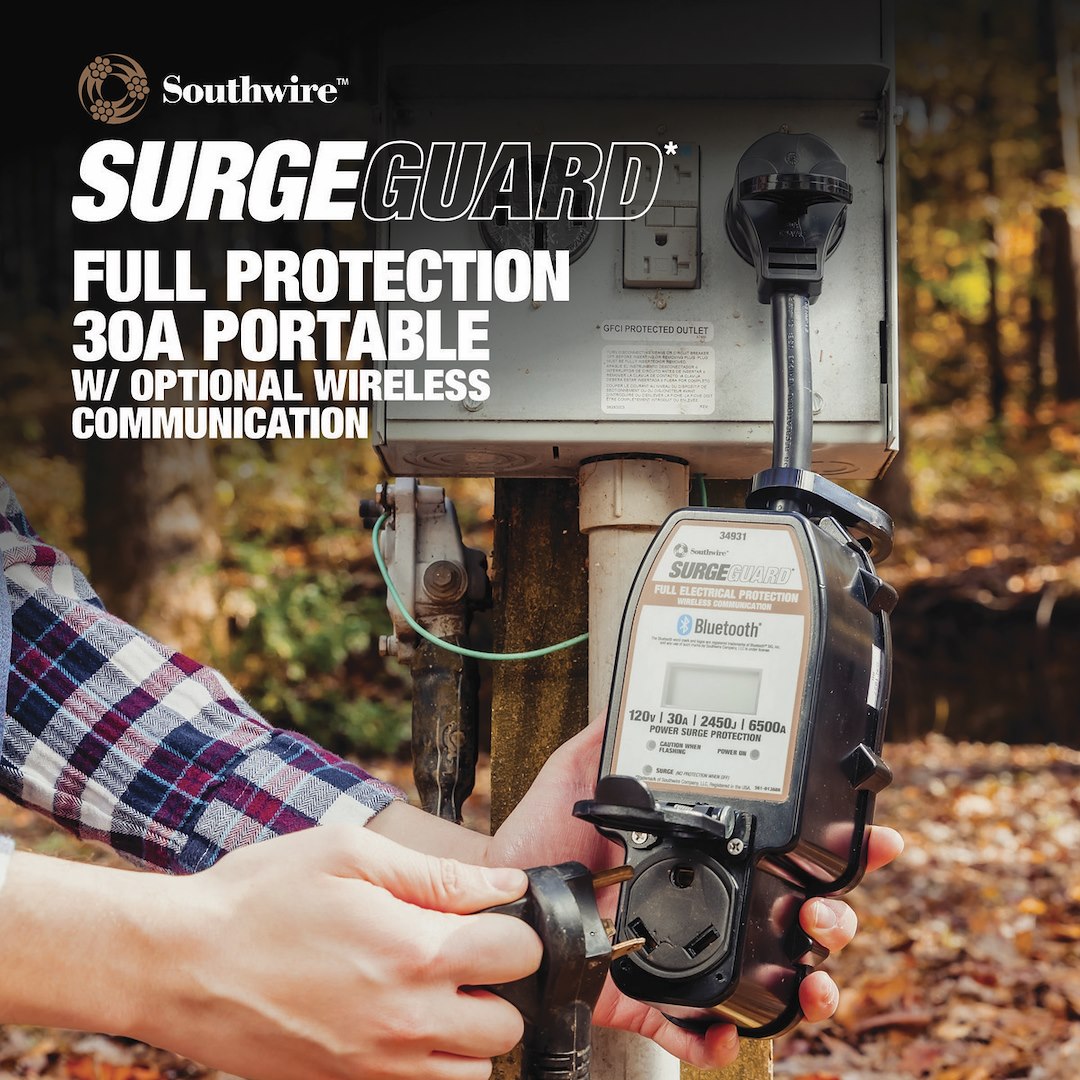 Product of SouthWire Corp. 34931 240 Volt 30 Amp Surge Protector