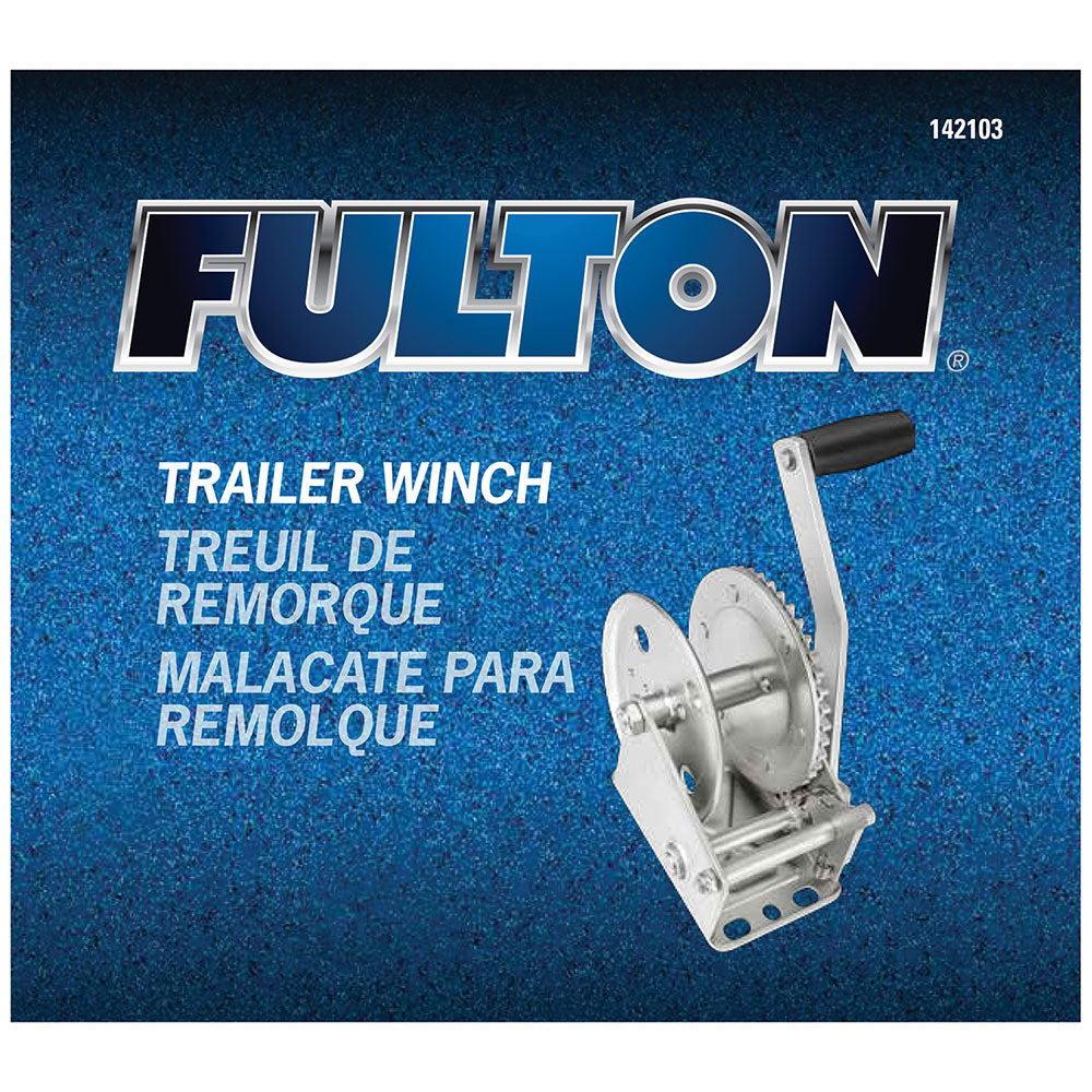 Product of Fulton 142103 Trailer Boat Winch