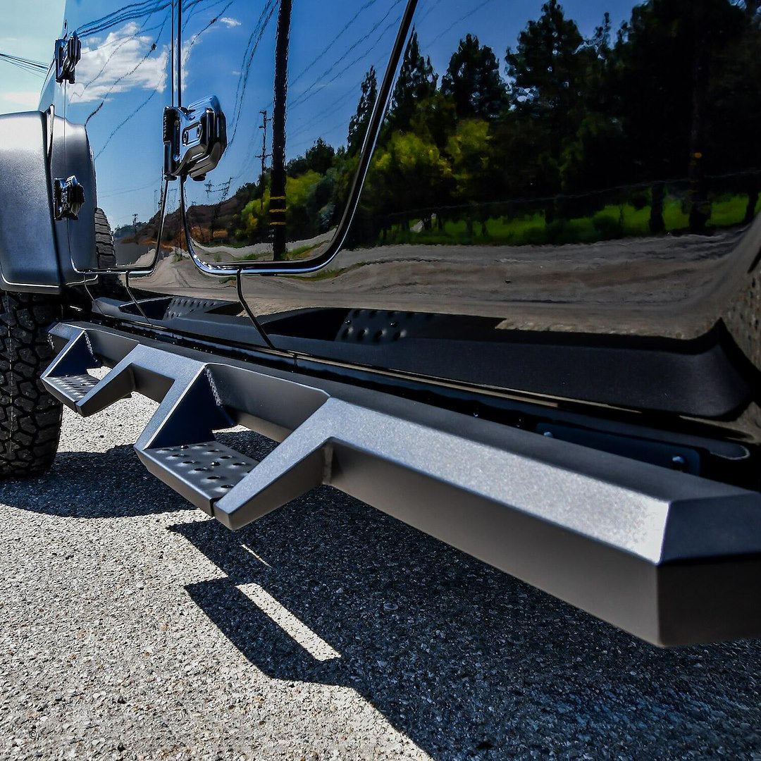 Product of Westin Automotive 56-14165 HDX Nerf Bar With Drop Down Steps