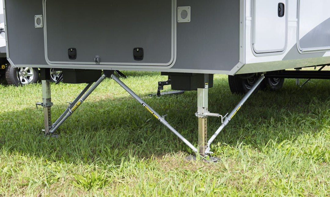 Product of Lippert Components 191025 Trailer Stabilizer Jack Stand Lock Arm