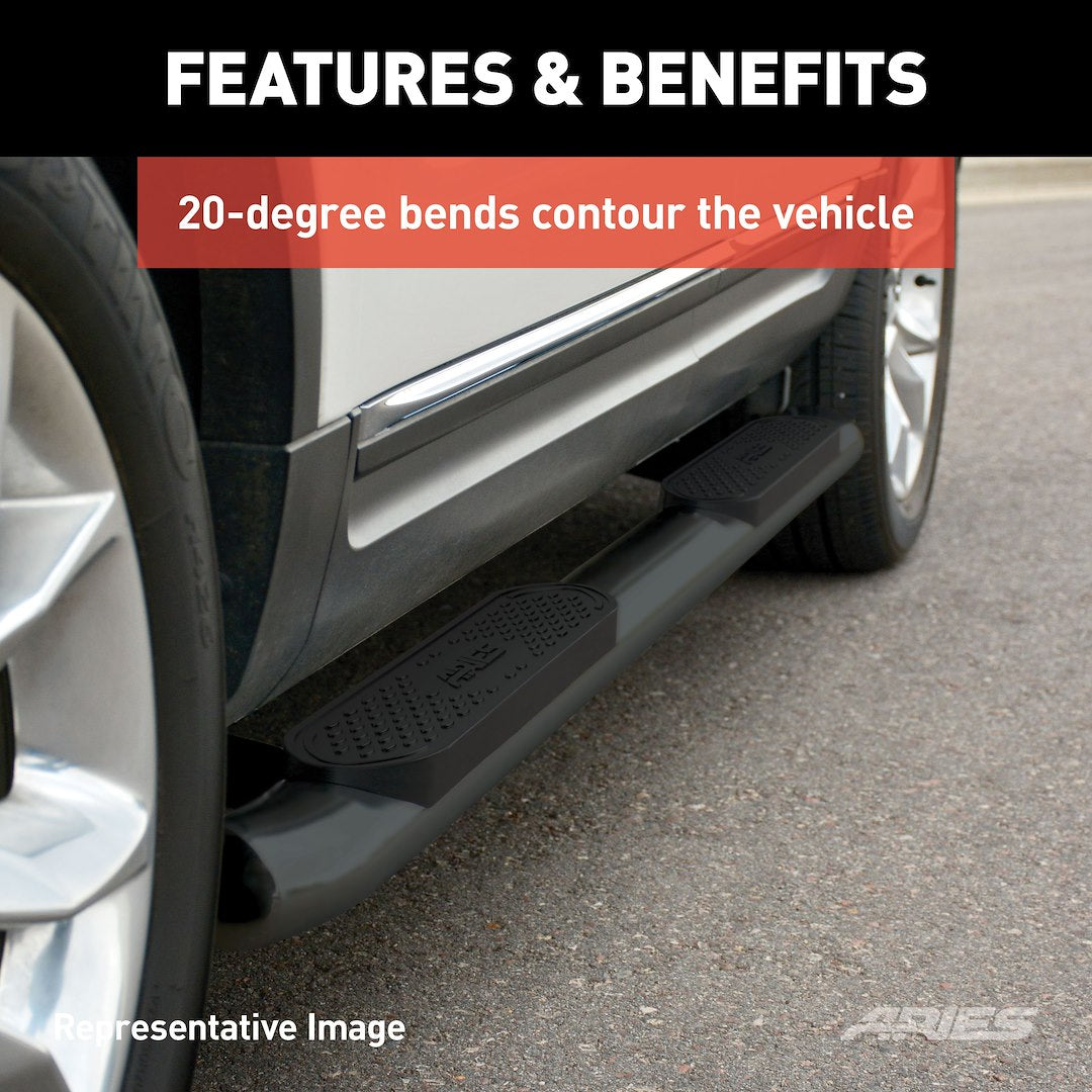 Product of Aries S224051 Nerf Bar With Surface Steps