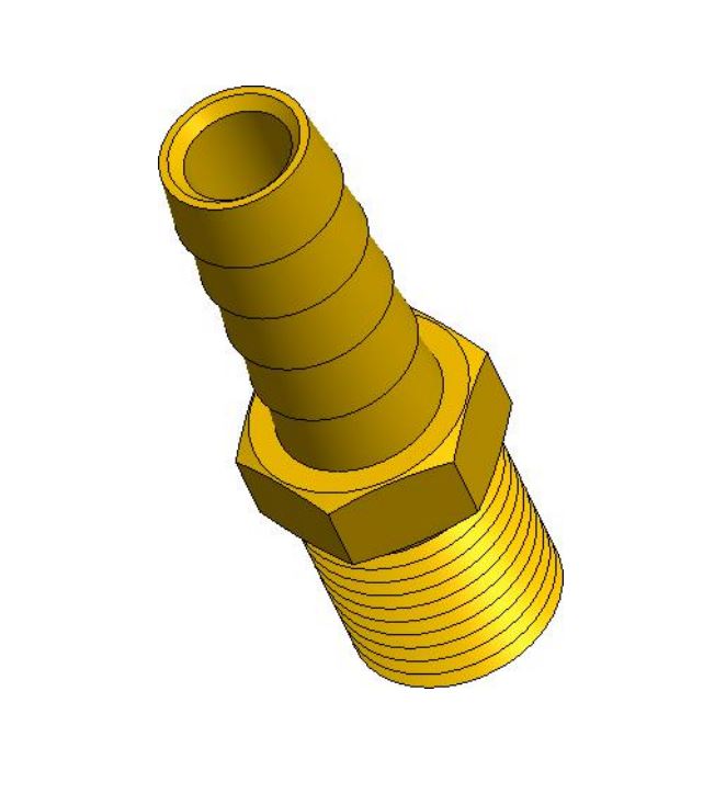 Product of Sierra Marine 18-8074 Boat Fuel Line Fitting