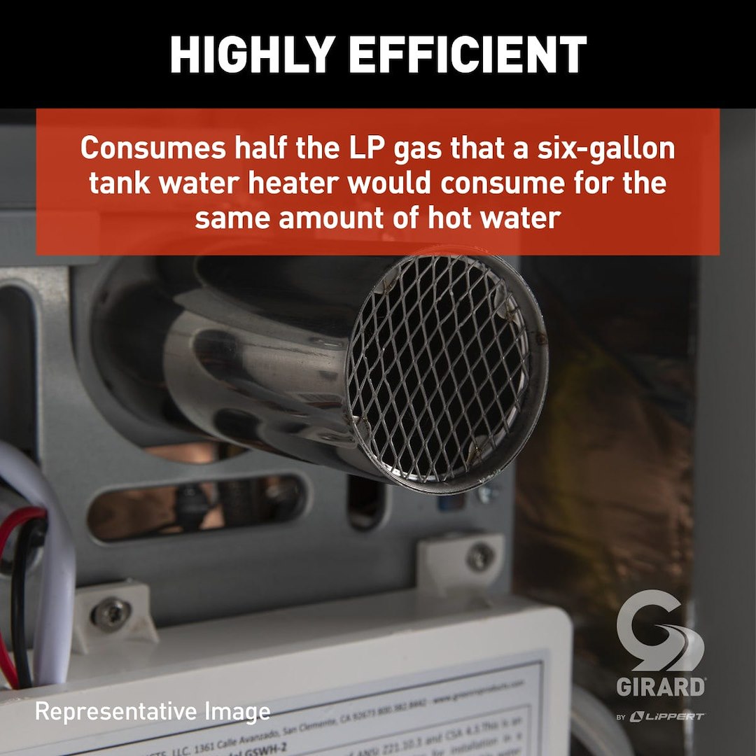 Product of Lippert Components 2gwham Water Heater